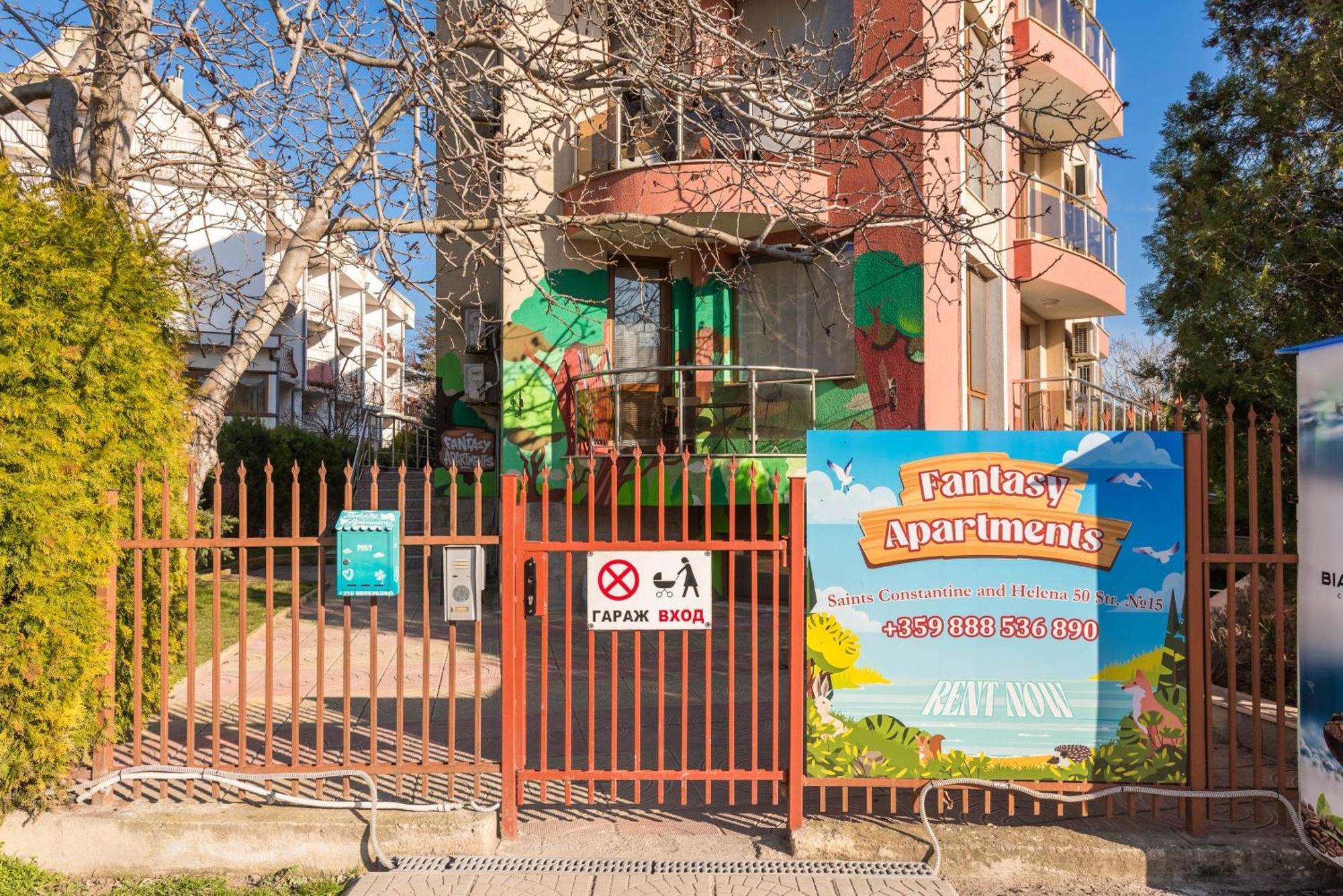 Fantasy Apartments Saint Constantine And Helena Resort Святые Константин и Елена Экстерьер фото